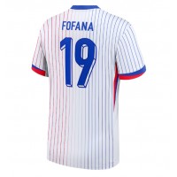 Camisa de Futebol França Youssouf Fofana #19 Equipamento Secundário Europeu 2024 Manga Curta